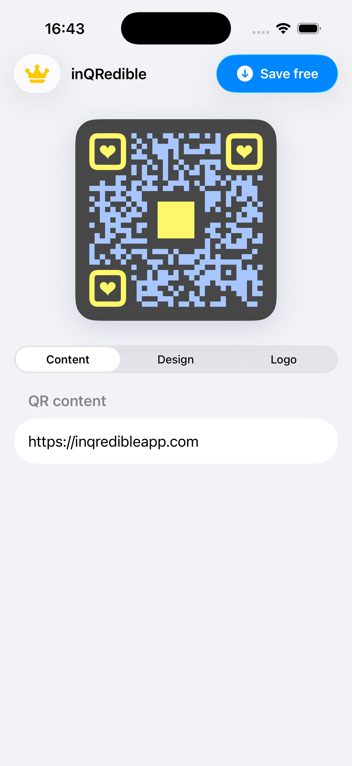 Design Tab - Customize colors and shapes